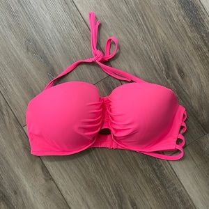 Hot pink shade and shore bikini top 36D